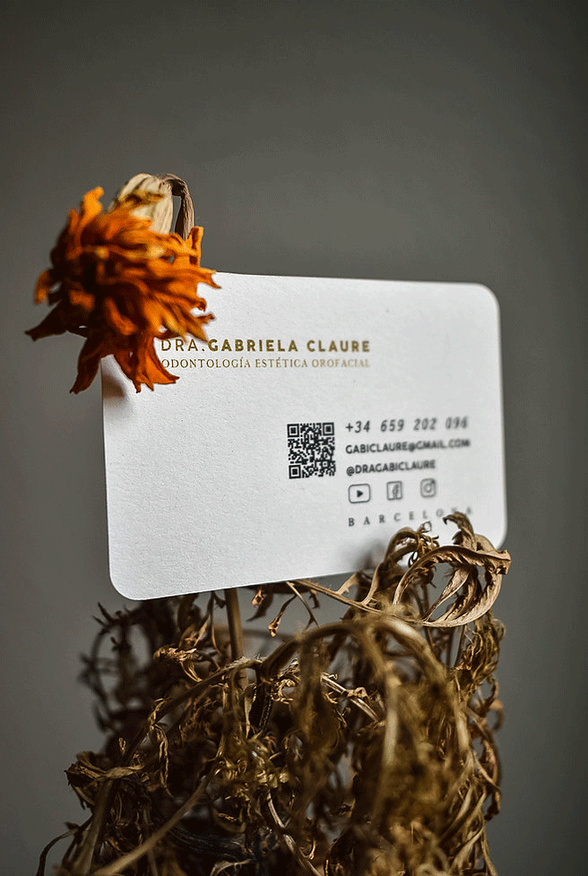 Back side Business card