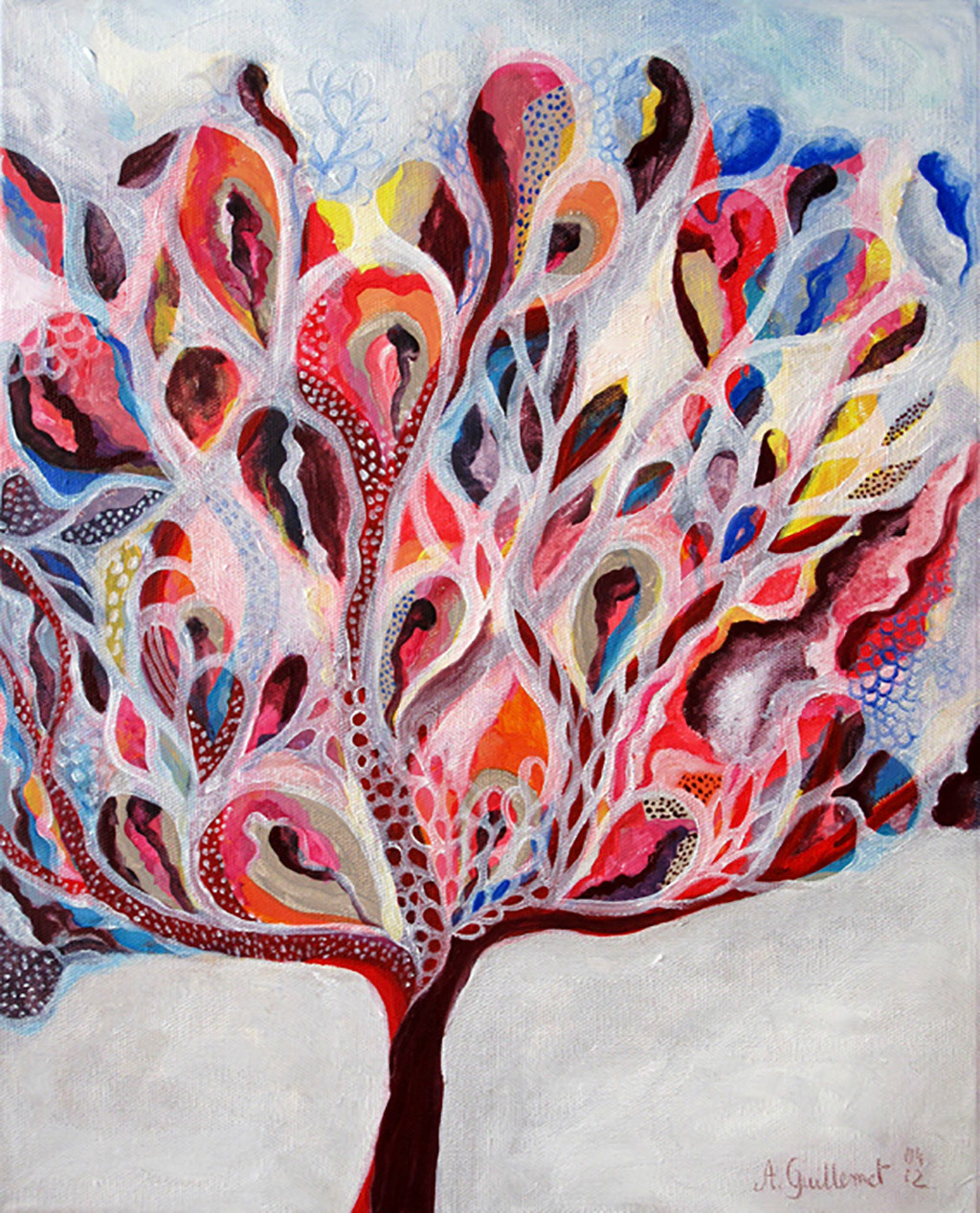 Huile sur toile - 41 x 33 cm