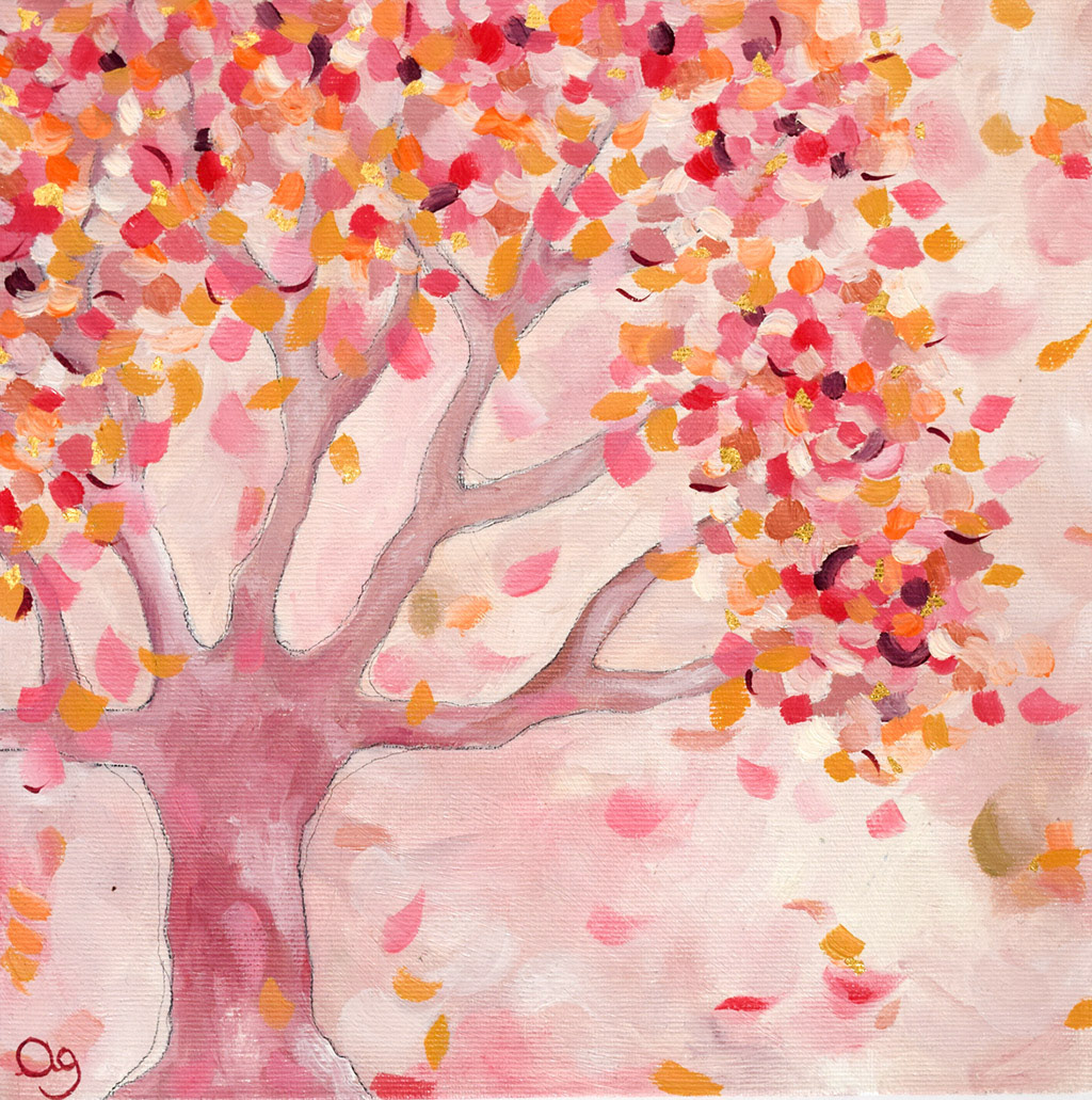 le sur toile - 25 x 25 cm - Vendu