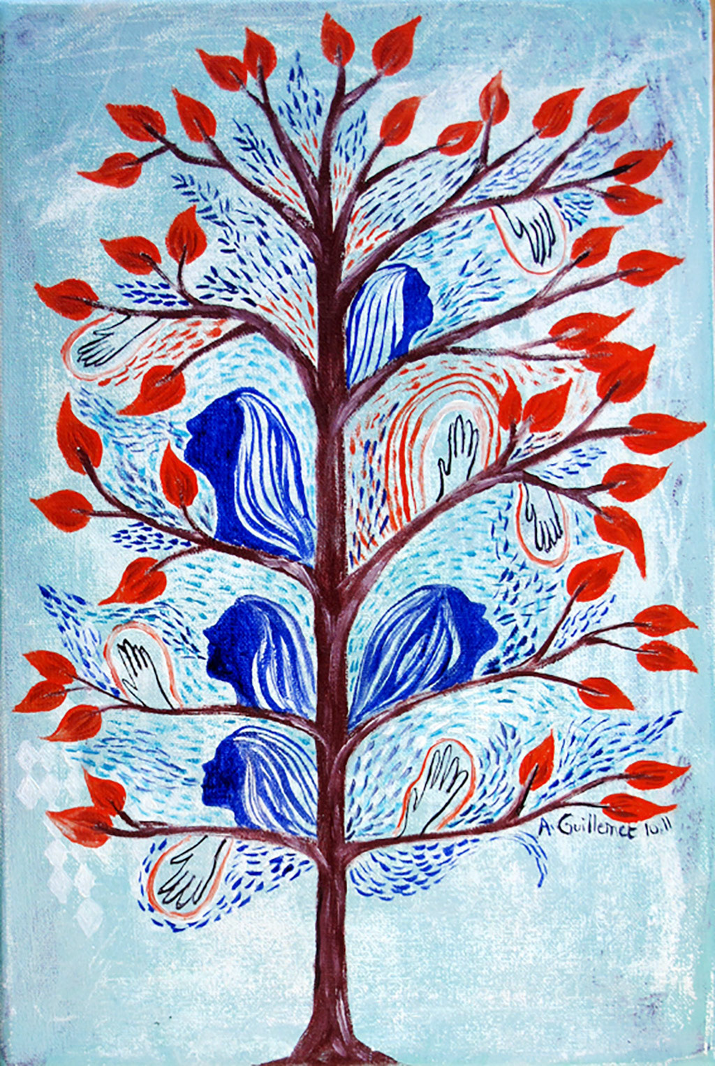 Huile sur toile - 22 x 16 cm