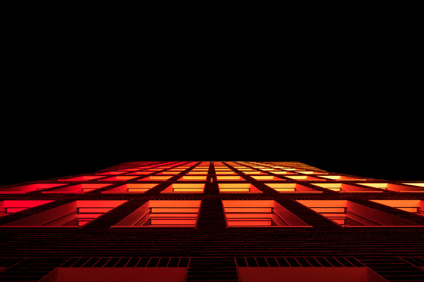 Salesforce - Gebäudefotos - Beleuchtung CSD2020 München