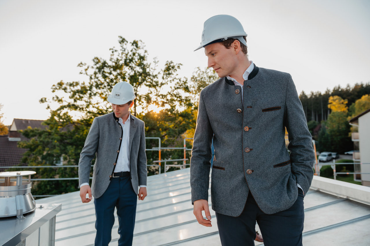 Corporate Branding - Unternehmensdokumentation - Geschäftsführerporträts - KM-Wohnbau - München