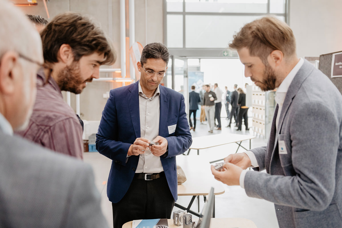 Eventfotos Batchday 2019 - StartUp Accelerator Fasttrack - Mit den Firmen Hirschvogel Automotive Group, Ceravis, Hörbiger, Max Aicher
