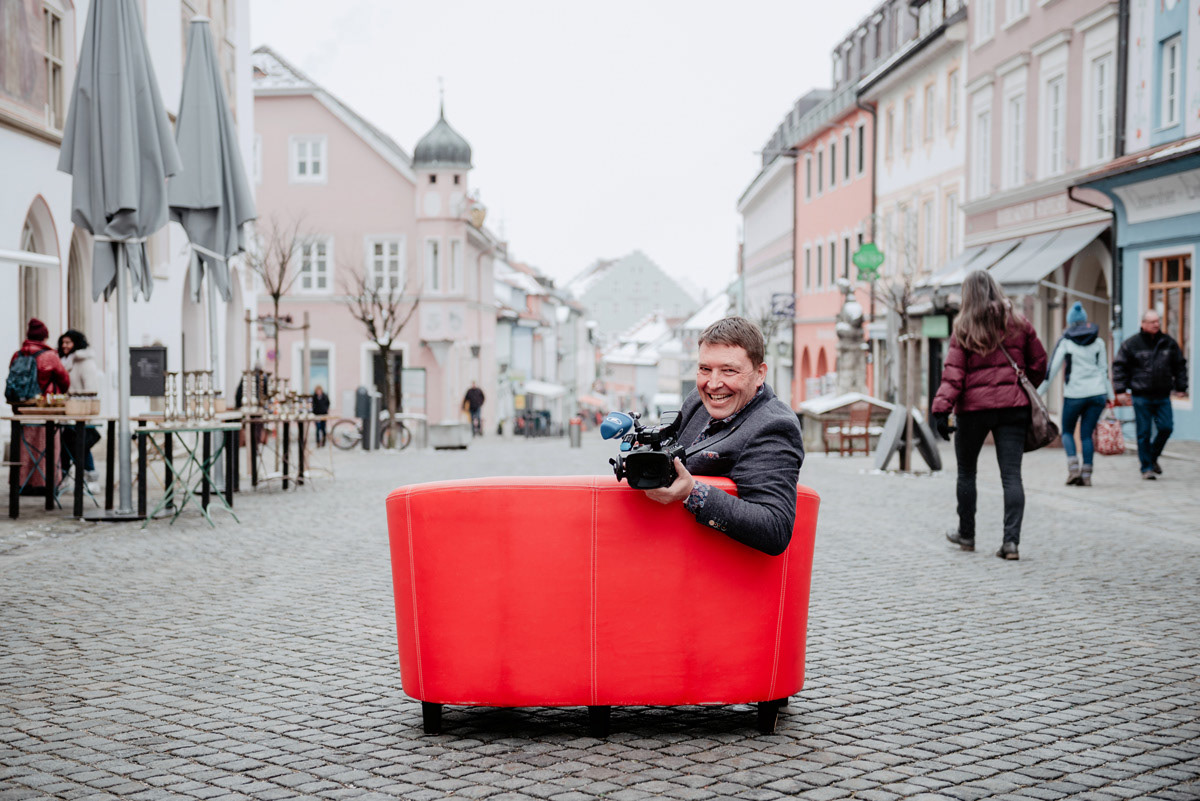 Ludwig Knoll - Fotoshooting - Editorial - Porträt - Reportage - Employer Branding - Bayrischer Rundfunk - Murnau - Regionalmagazin Tassilo - Interviewfotos