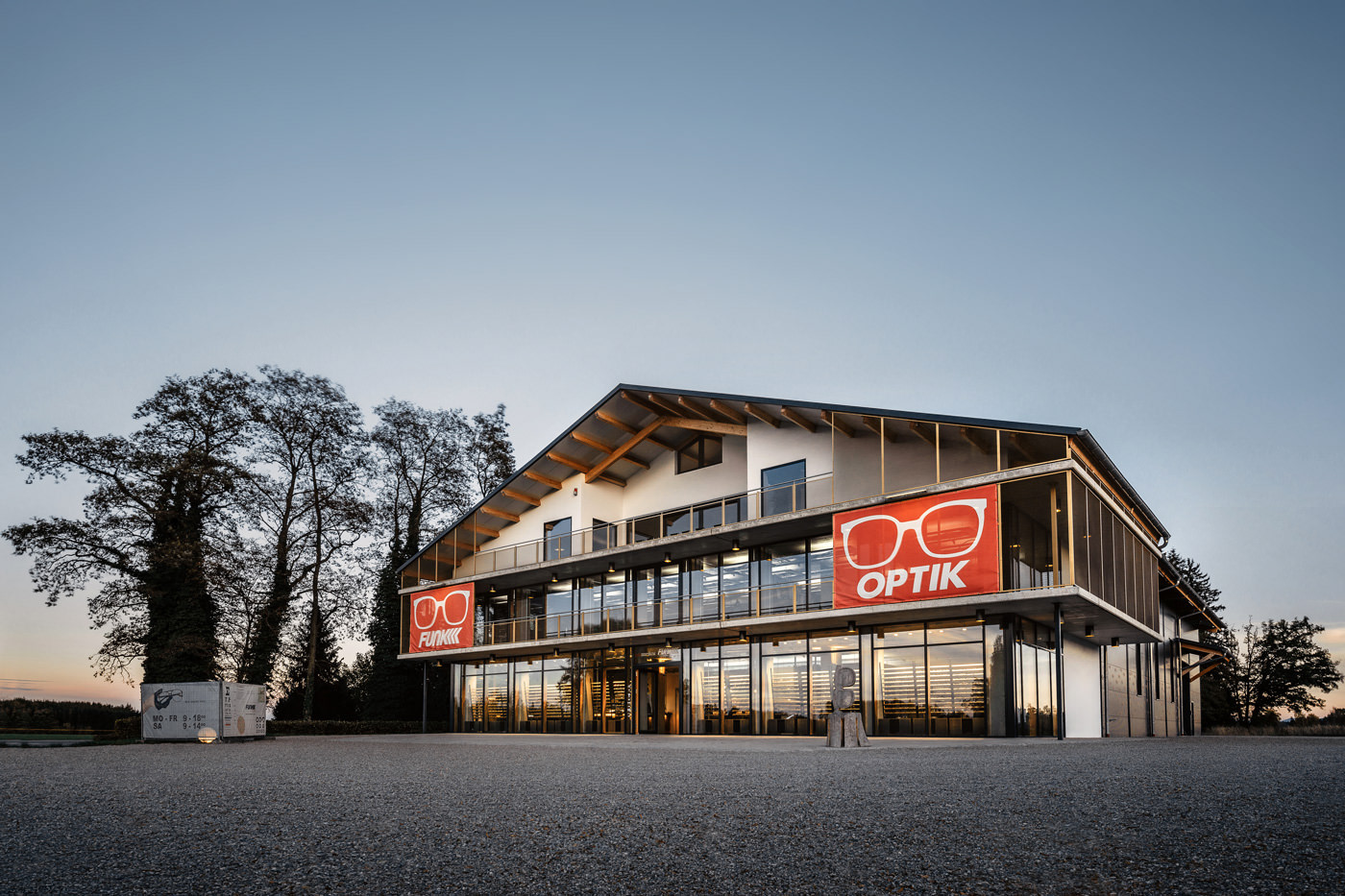 Funk Eyewear - Funk Brillen - Manufaktur Kinsau - Architektur