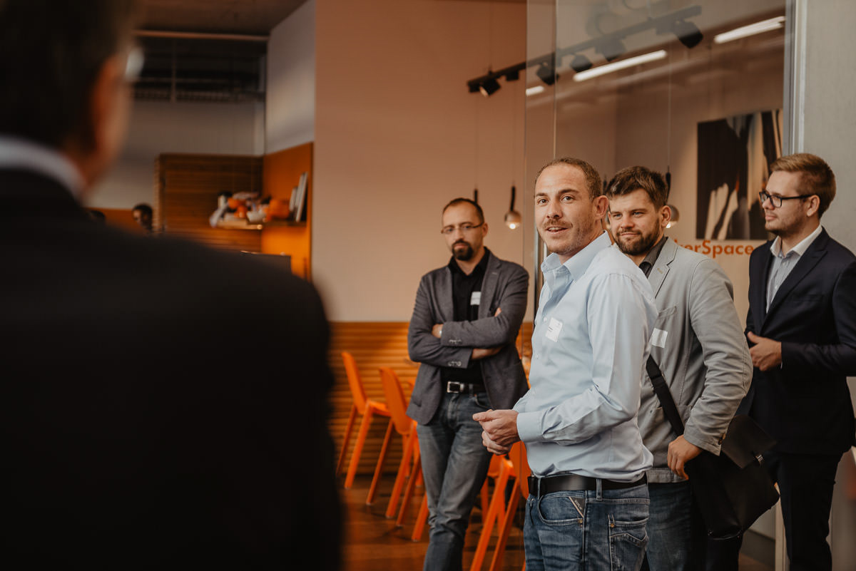 Fasttrack Start Up Event - Dinner & Come together - Industrial Maker Space - Hirschvogel, Max Aicher, Hörbiger