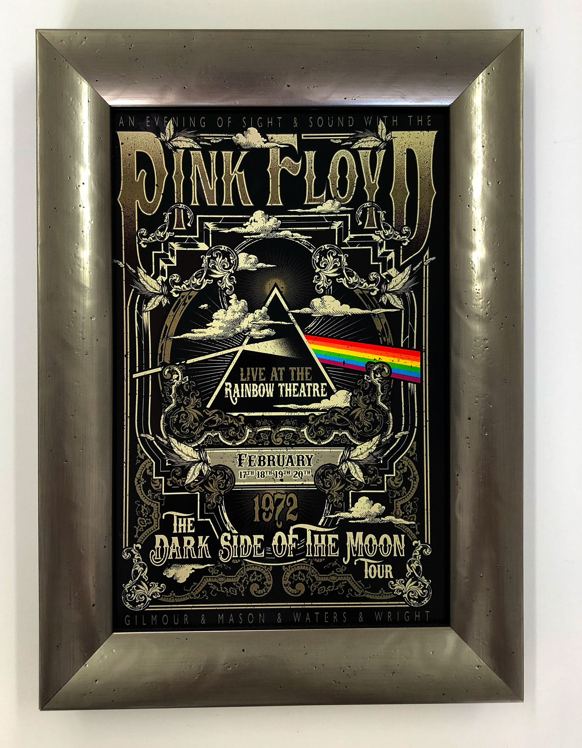 Pink Floyd Concert Poster $125