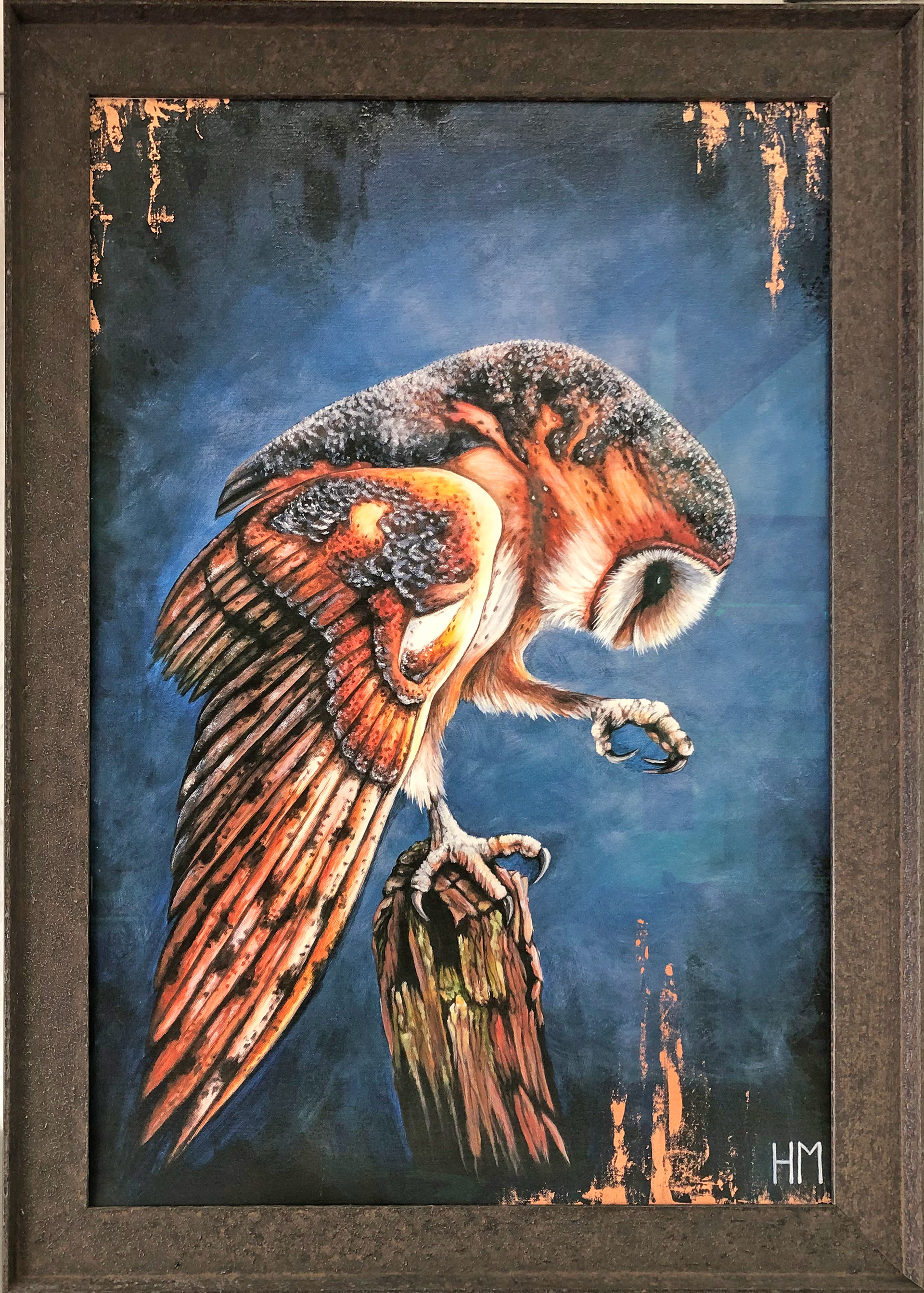 Barn Owl by Henierette Mathiesen $995 
