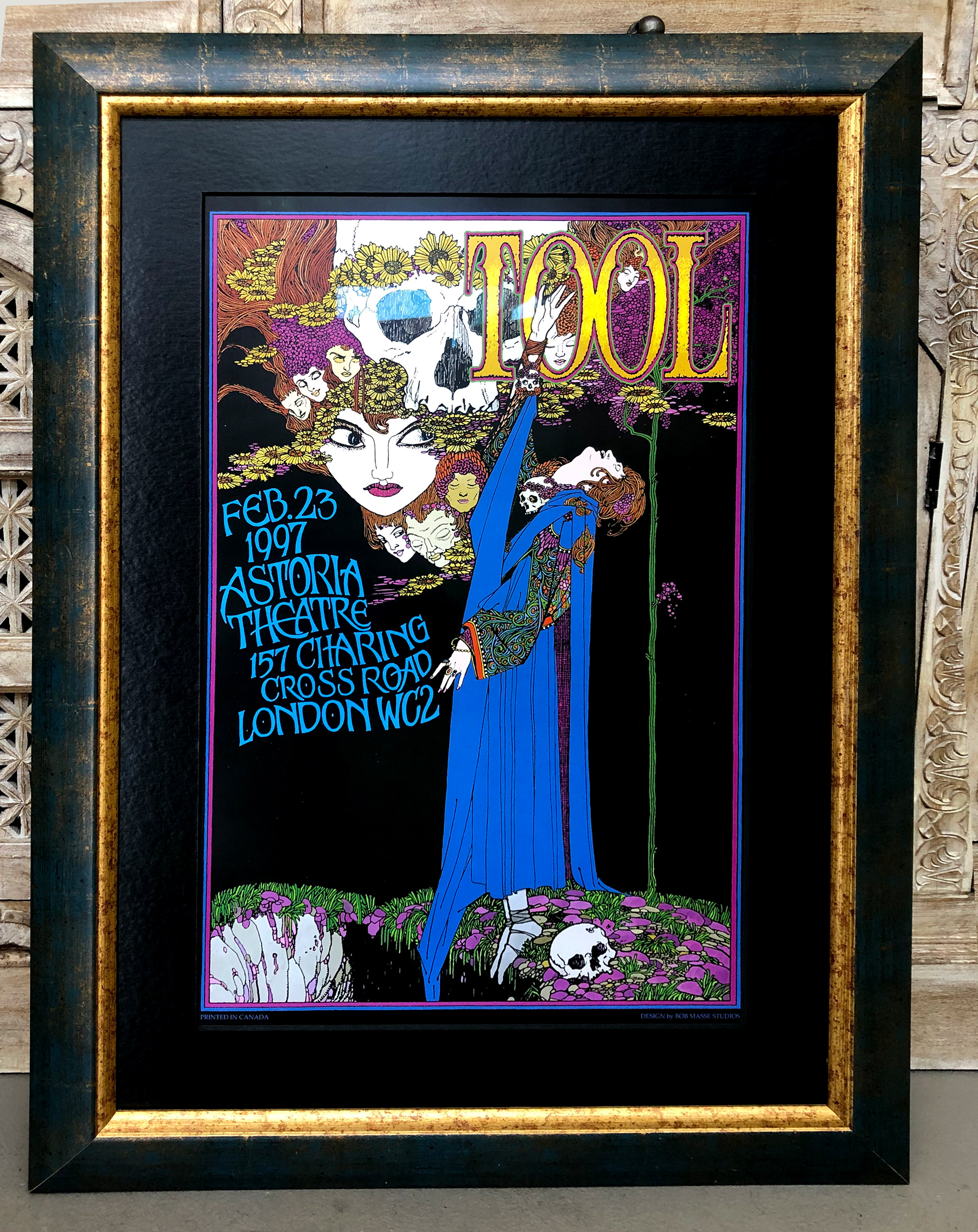 Tool concert poster by Bob Massey $450