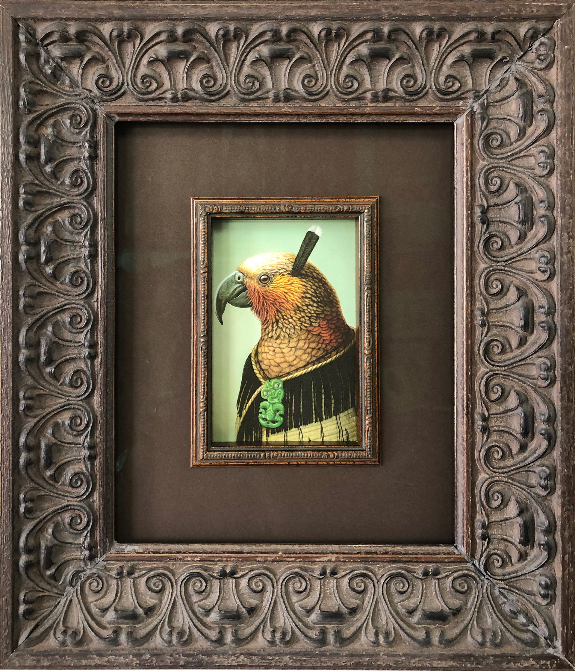 A Fledgling Chief of Kaka by Rieko Woodford-Robinson $475