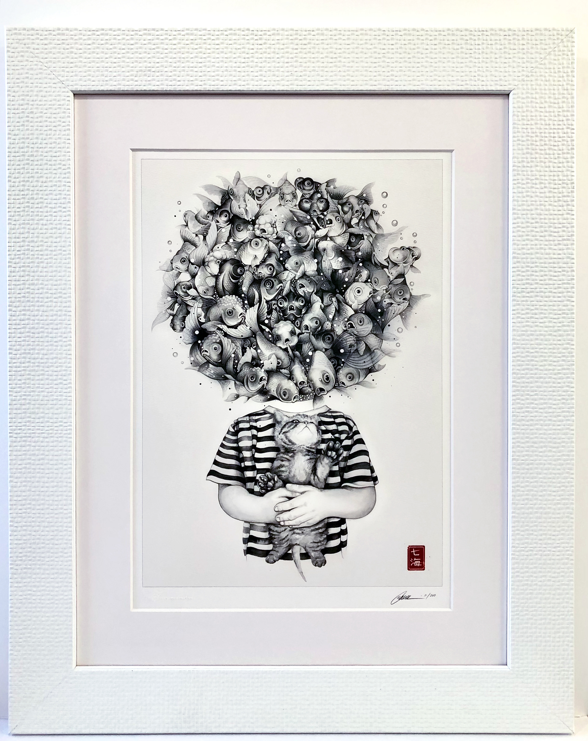 Head case Bees by Nanami Cowdroy $1500K