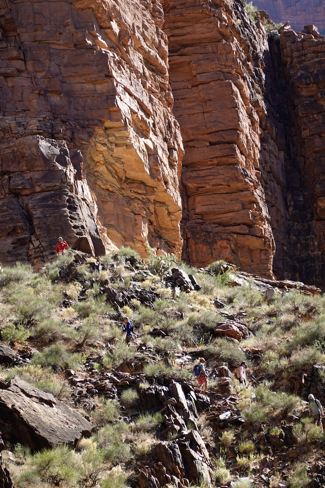 Hiking around Monument Rock