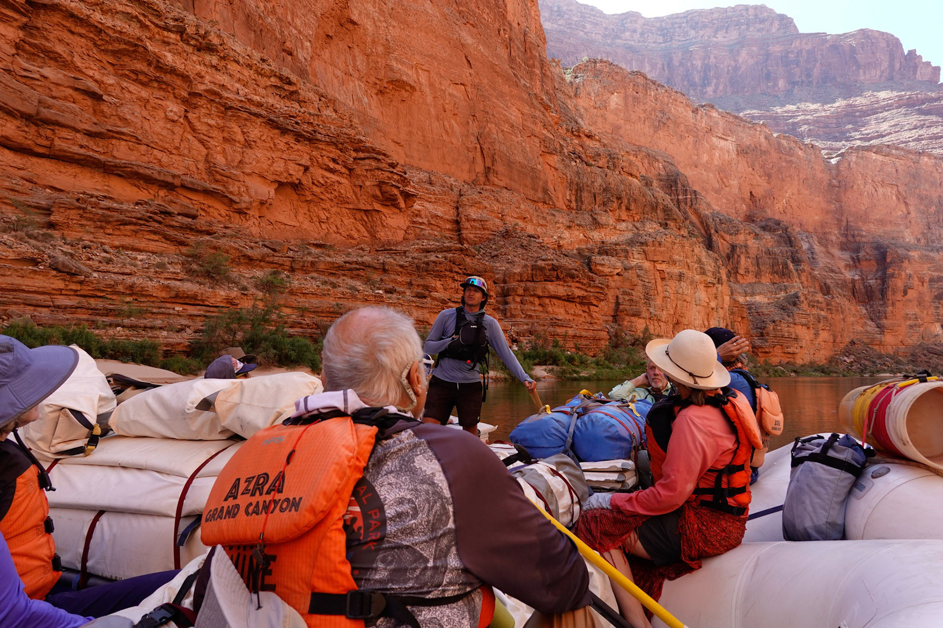 AZRA Leader Colter discussing the day to come