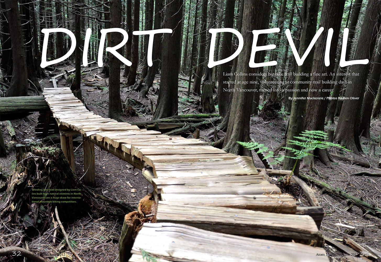Atom - The Art of Living Outdoors Magazine Feature