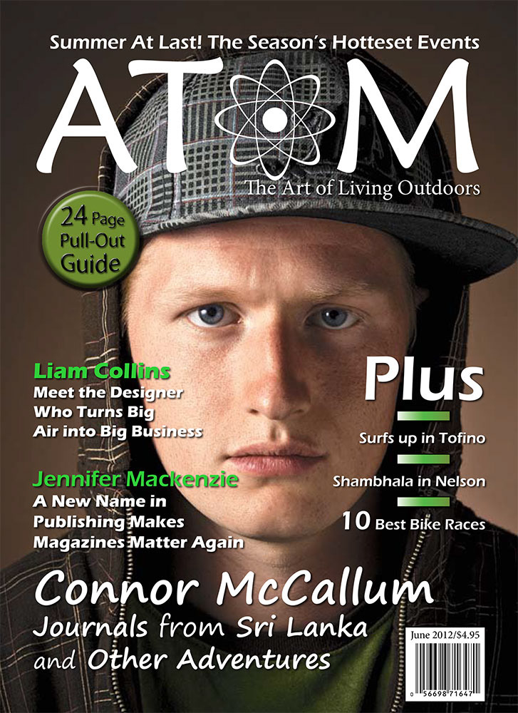 Atom - The Art of Living Outdoors Magazine Cover