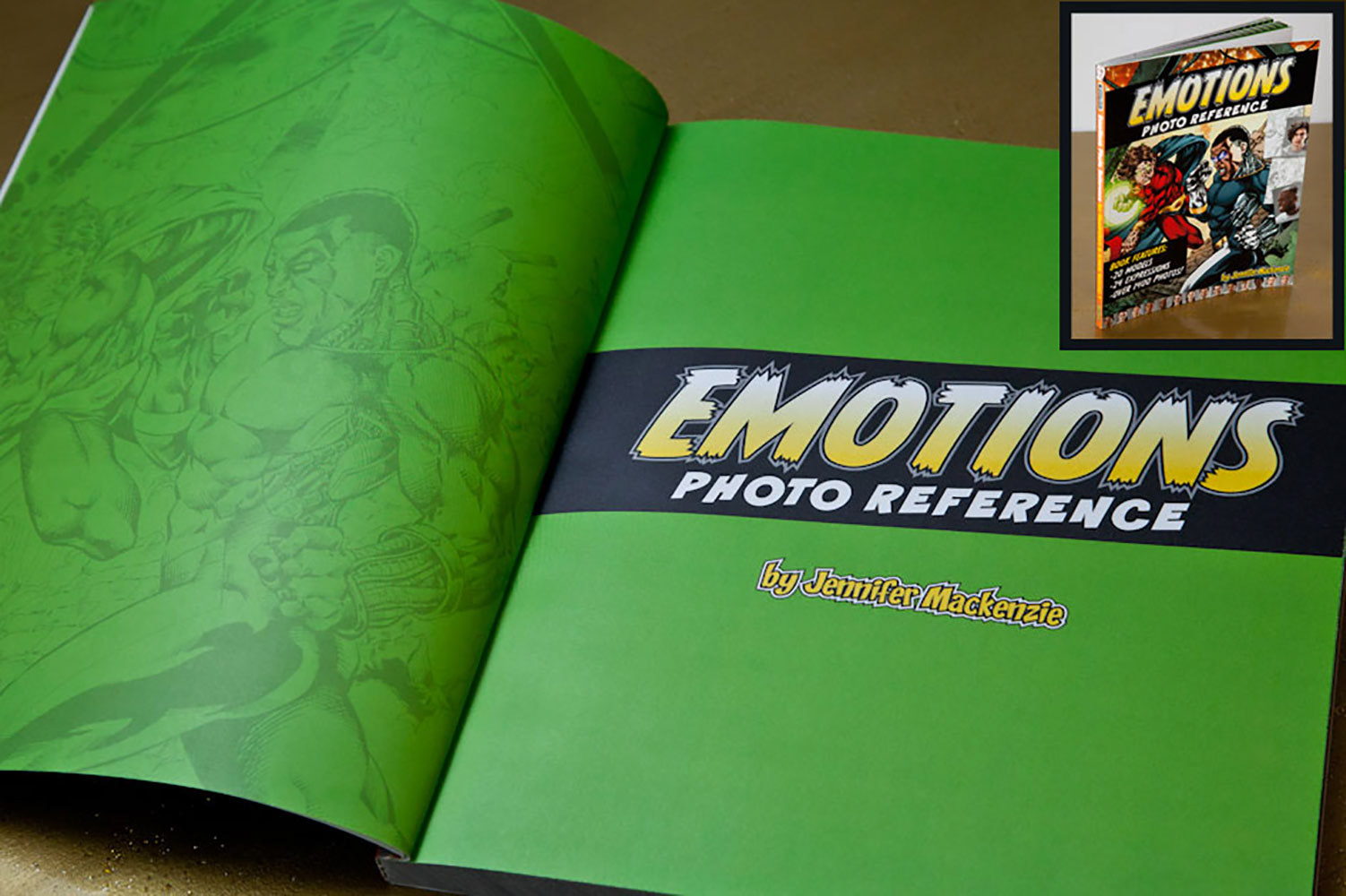 Emotions Photo Reference by Jennifer Mackenzie