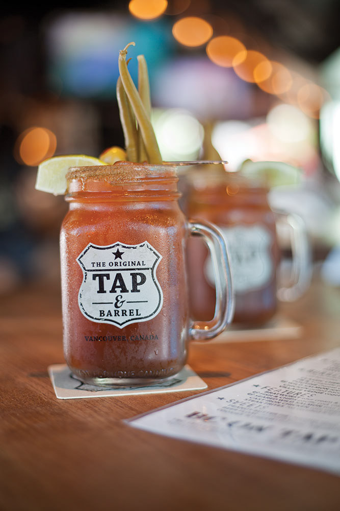 Michelada from Tap & Barrel Restaurant