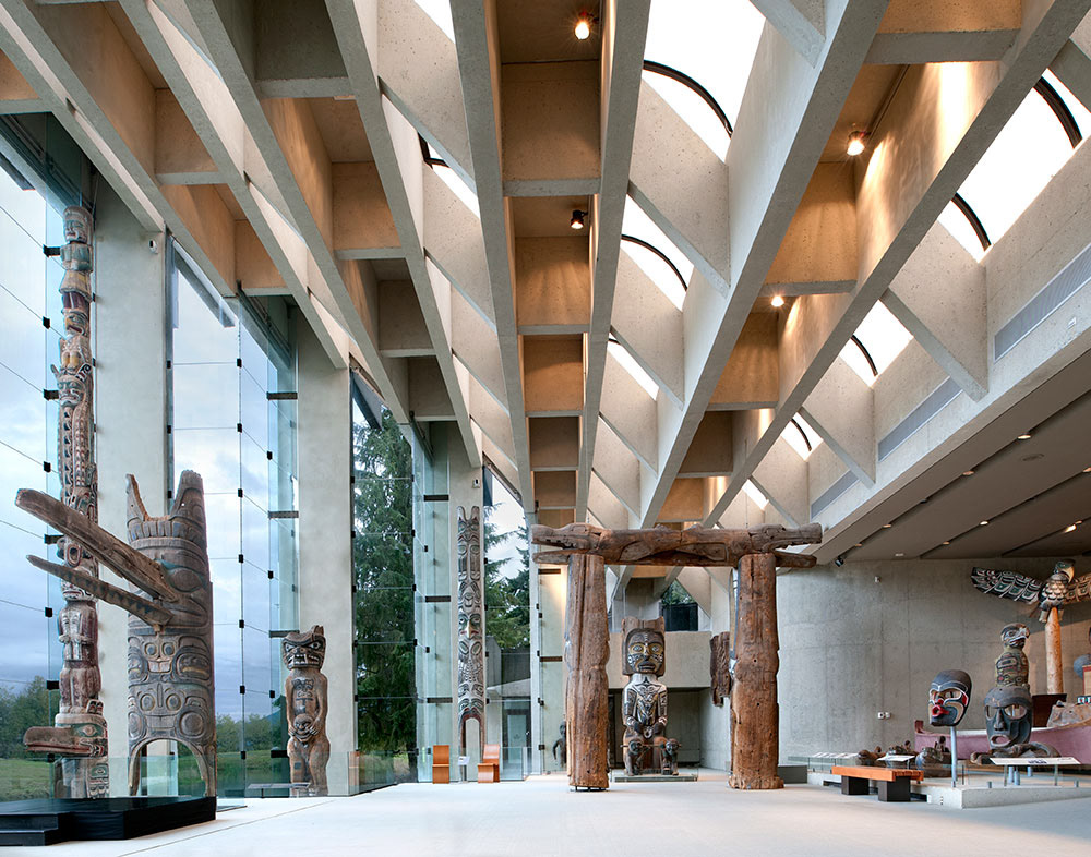 Museum of Anthropology Interior at UBC