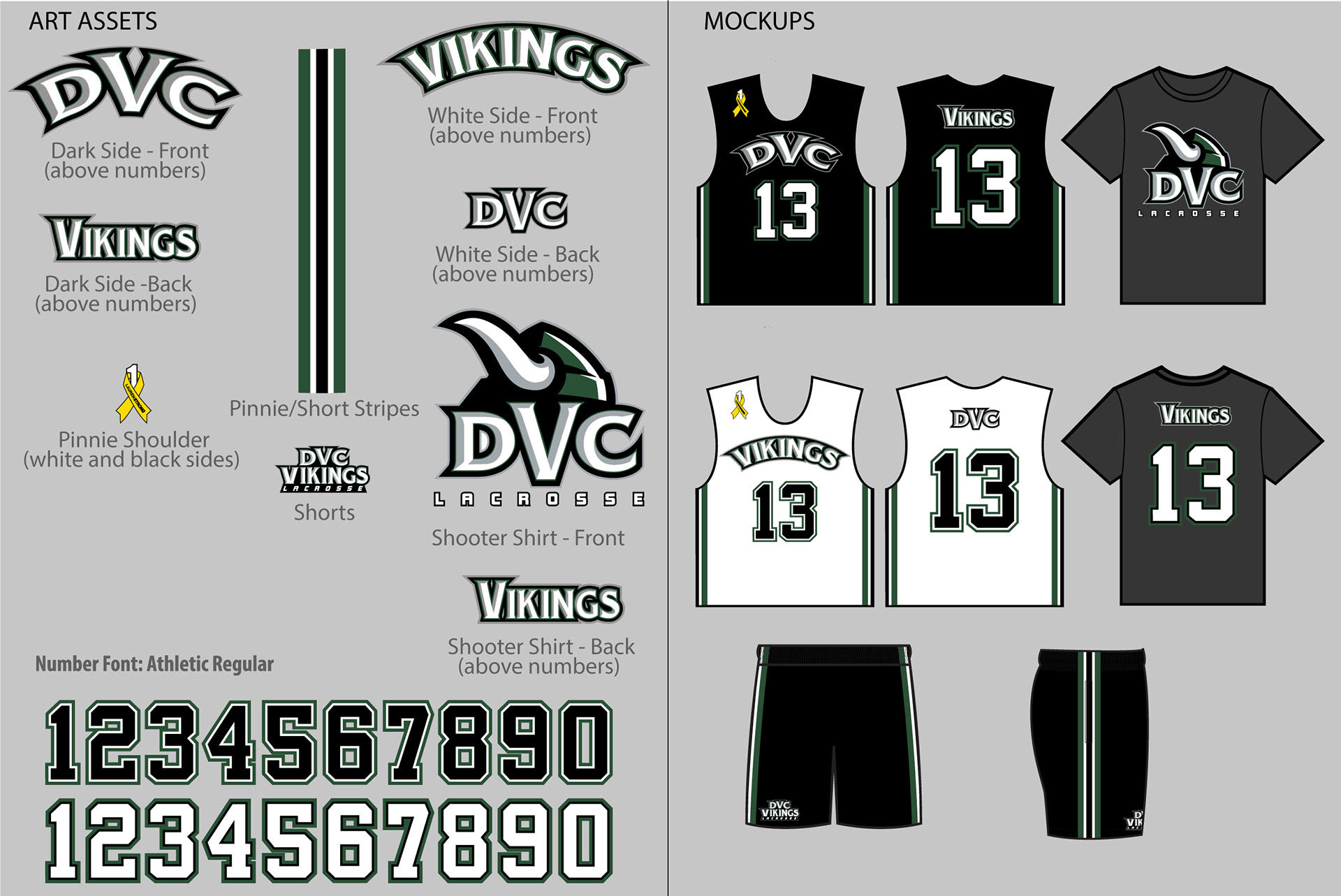 DVC Vikings Lacrosse - 2022 Uniforms