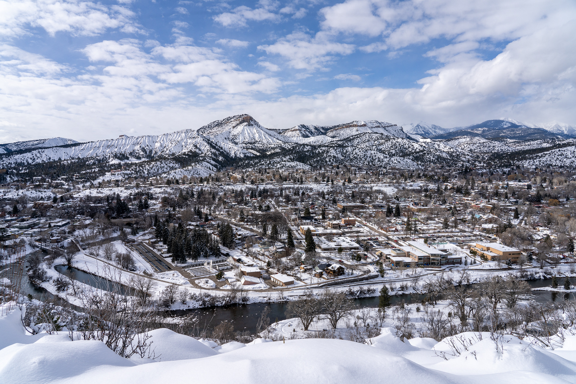 2023 - Durango, CO from overlook at Fort Lewis College