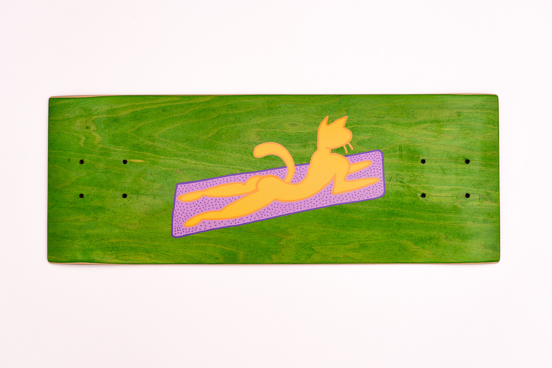 2026 - Yoga Cat with matte finish