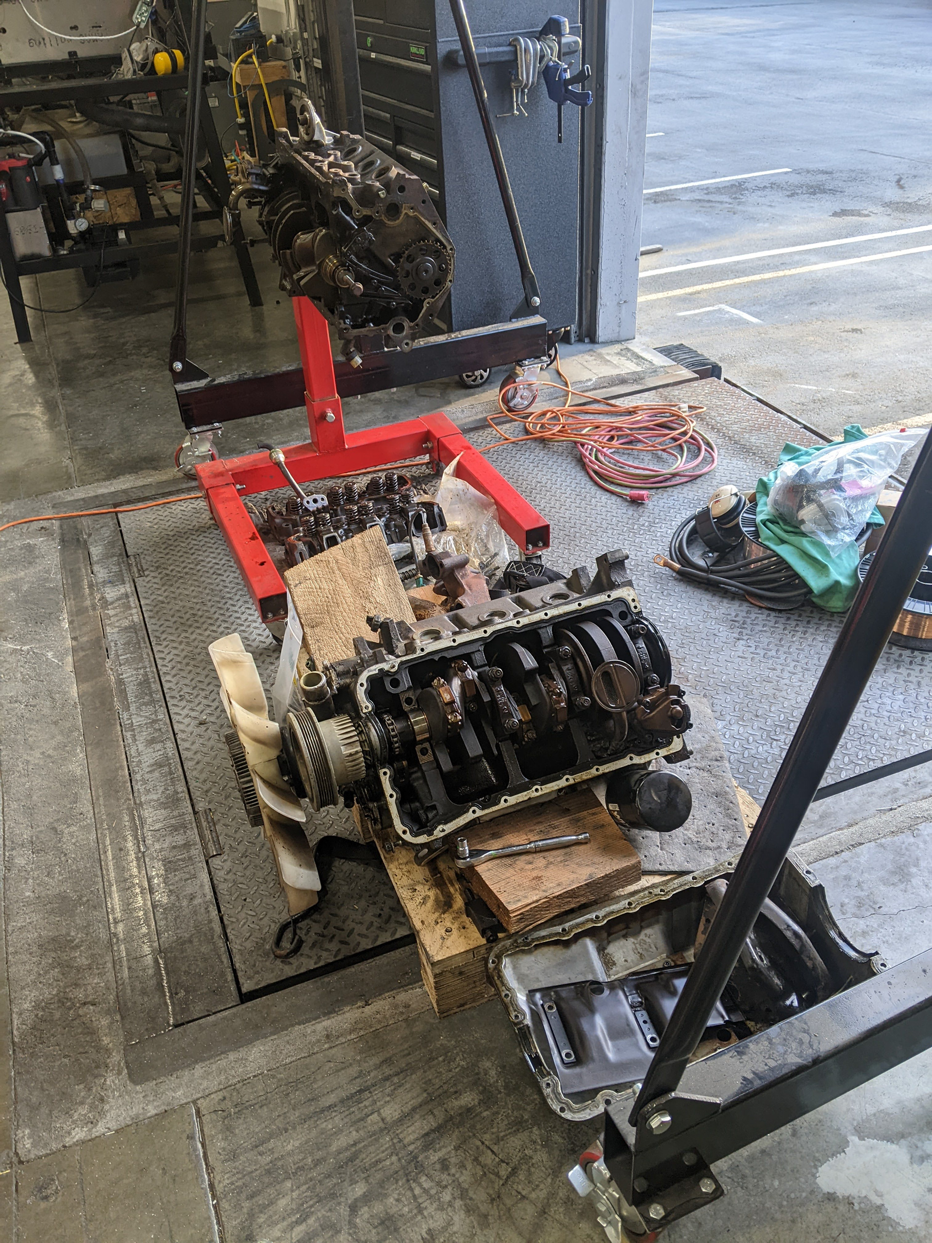 Part availability was scare, so I purchased a second motor to pull parts from.