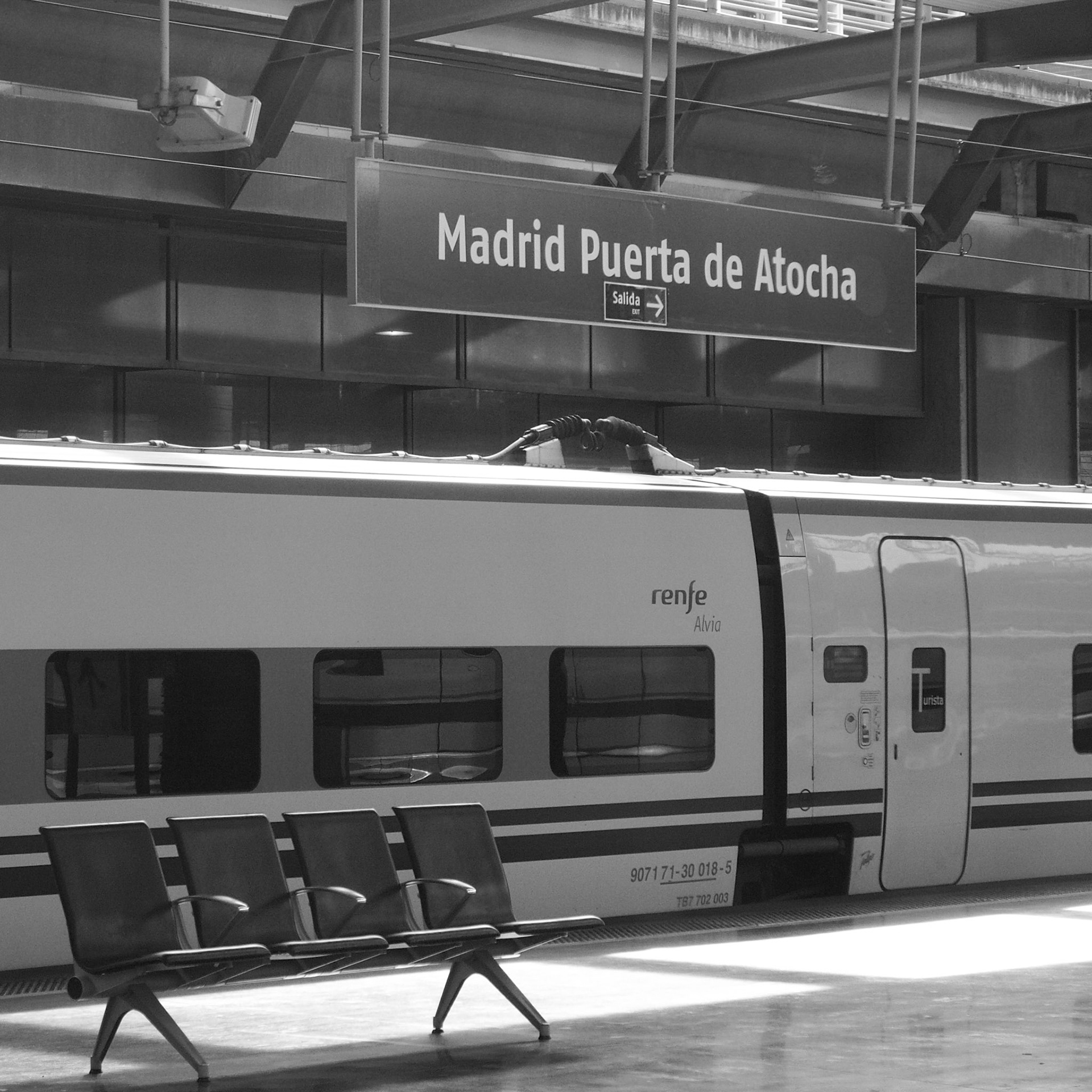Atocha Station, Madrid, ©2015 Dirk Banda