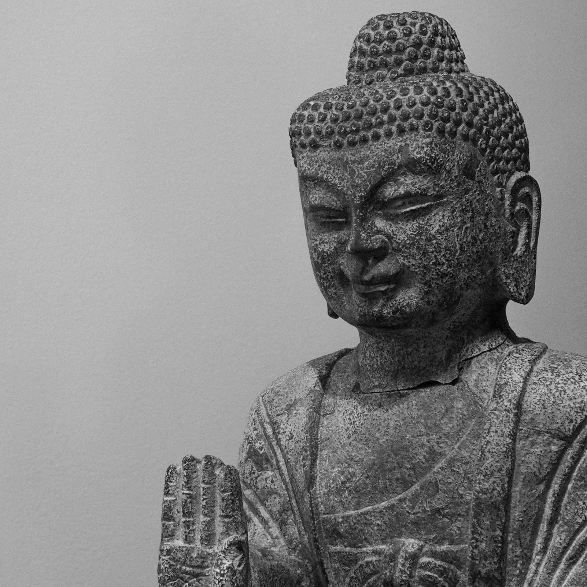 Buddha Sculpture, Hotel Urban, Madrid, ©2015 Dirk Banda