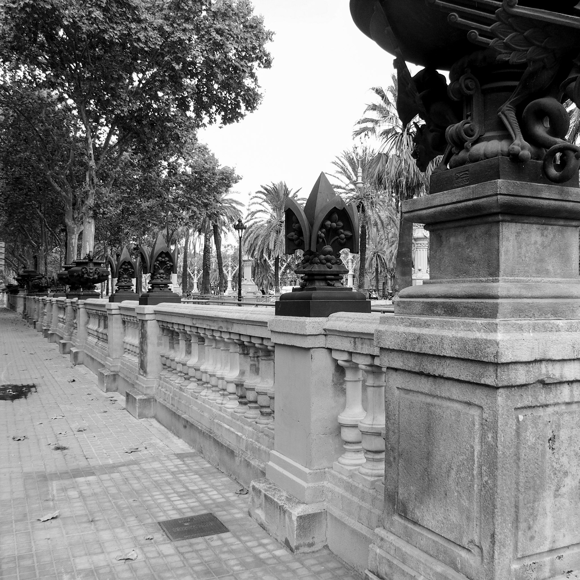 Passeig de Lluís Companys, Barcelona, ©2015 Dirk Banda