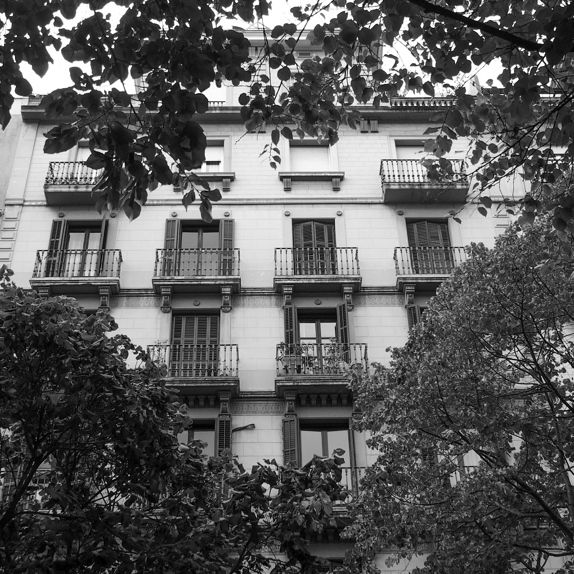 Rambla de Catalunya, Barcelona, ©2015 Dirk Banda