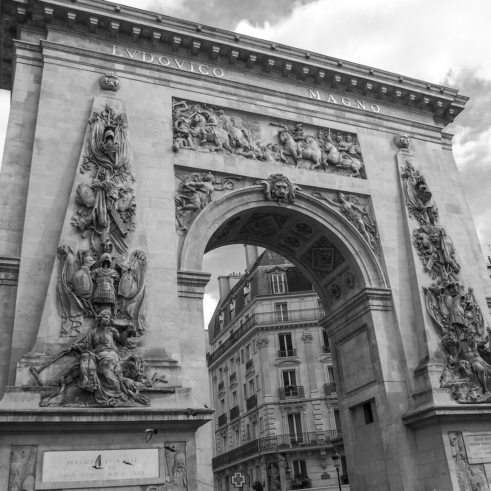 Porte Saint-Denis, Paris, ©2015 Dirk Banda