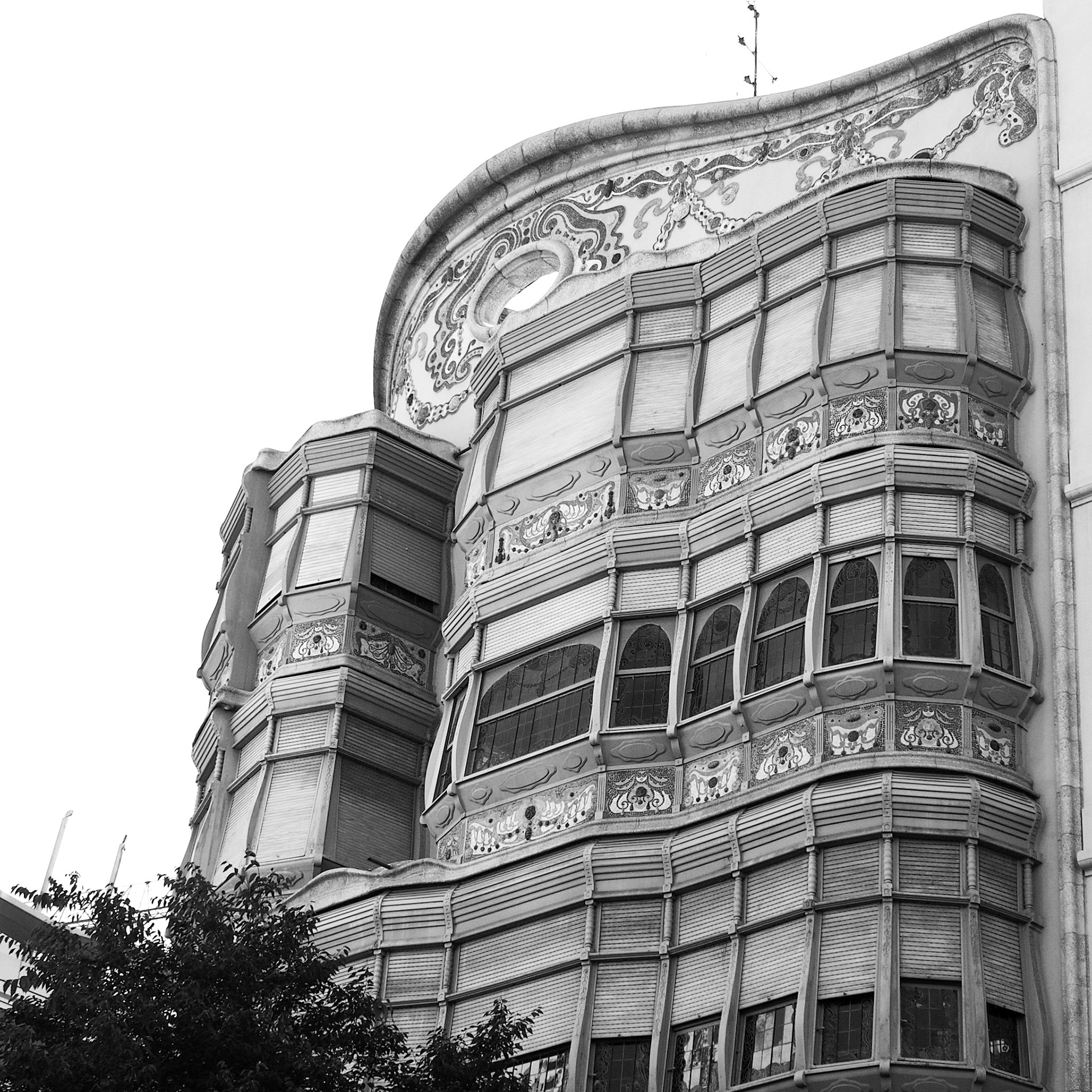 Casa Comalat by Gaudi, Barcelona, ©2015 Dirk Banda