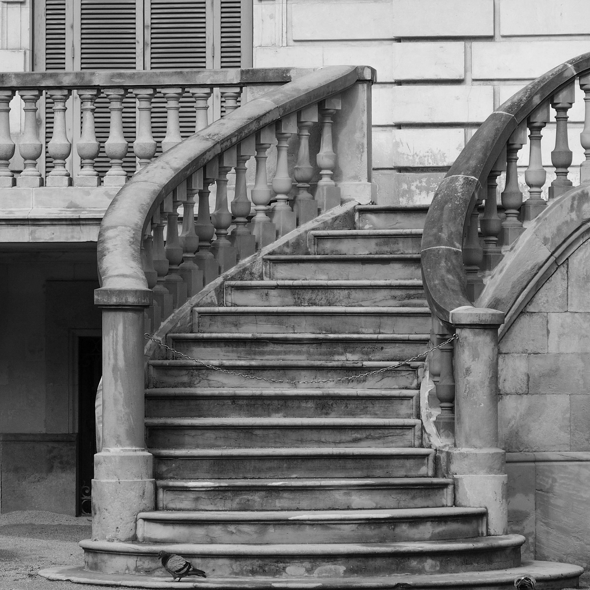 Stairway, Jardins del Palau Robert, Barcelona, ©2015 Dirk Banda