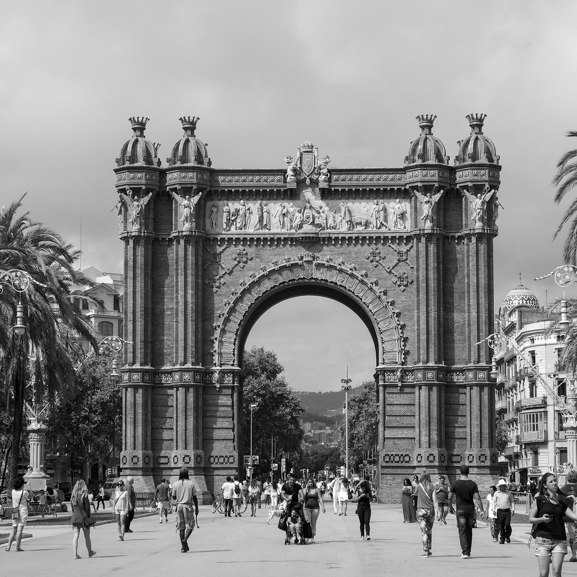 Arc de Triomf, Barcelona, ©2015 Dirk Banda