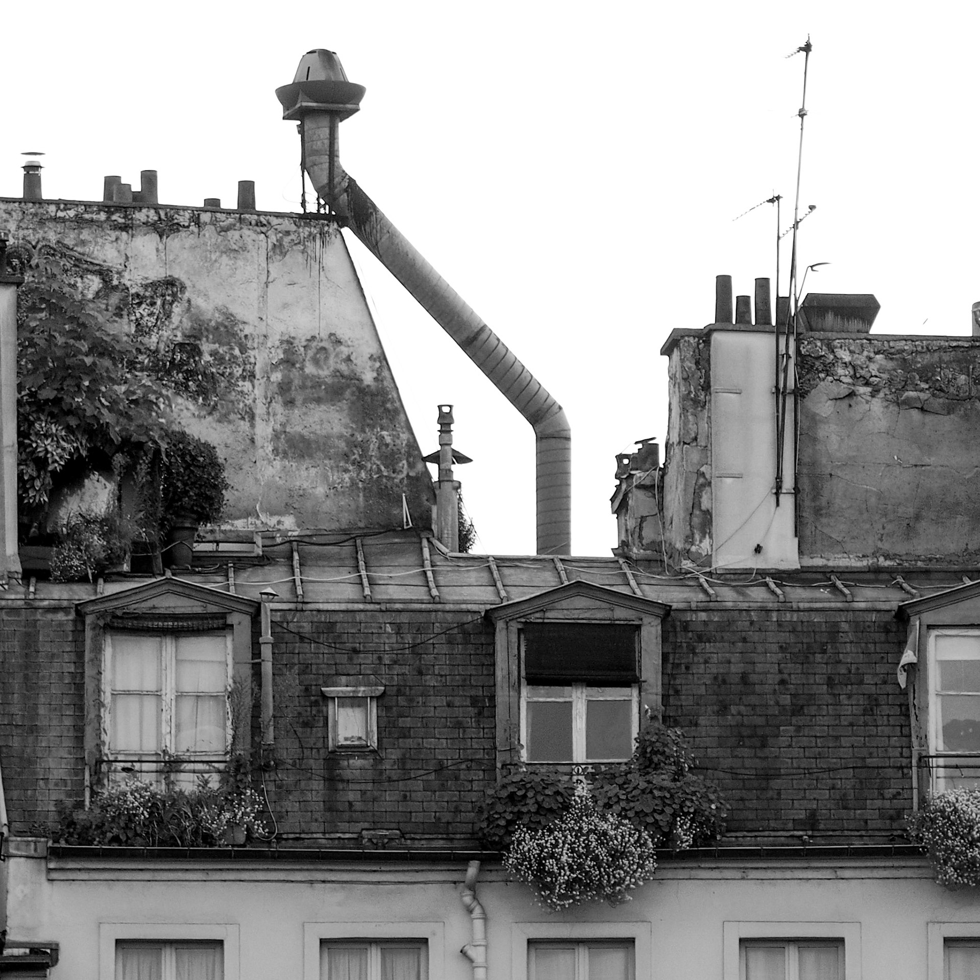Rooftops, Paris, ©2015 Dirk Banda