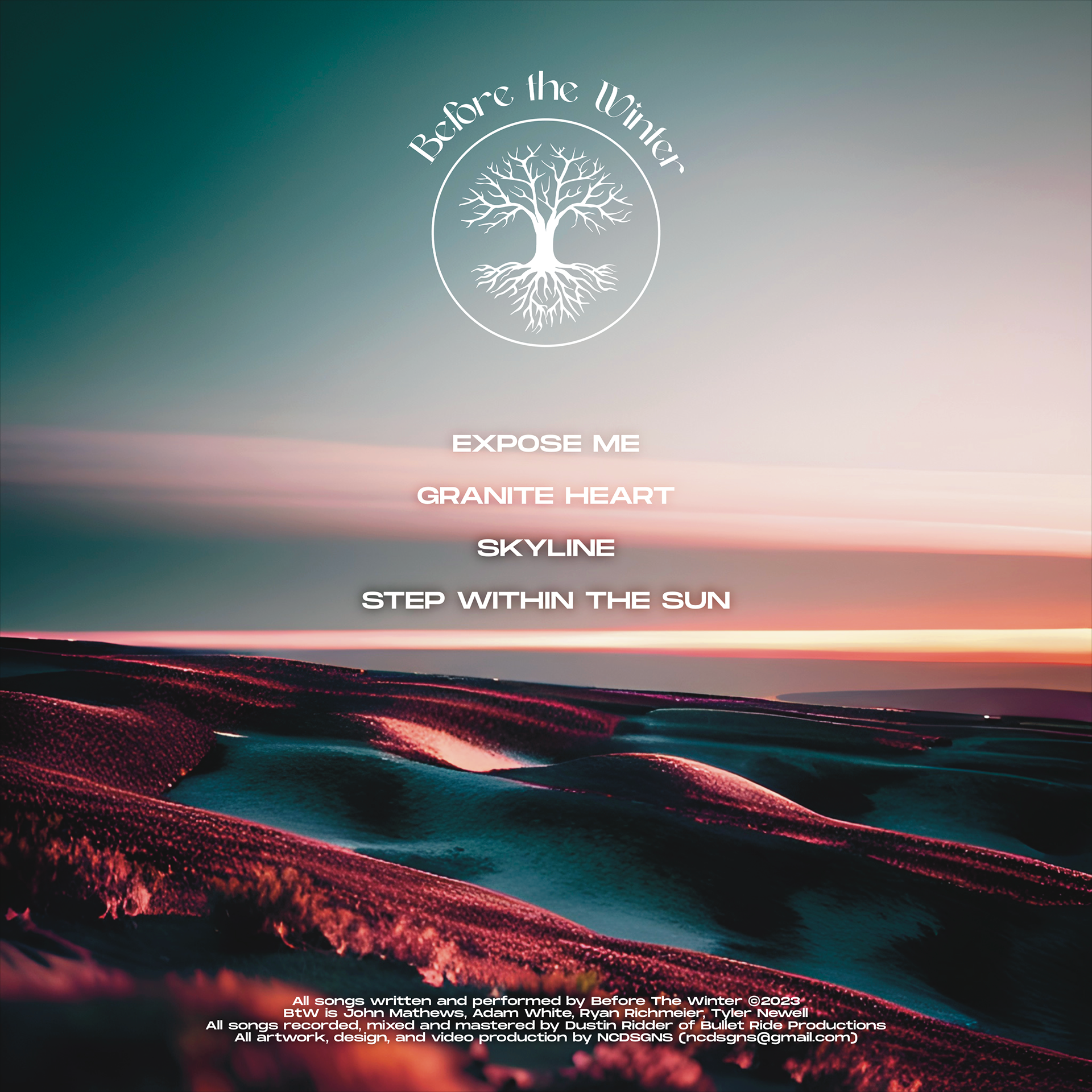 "Skyline" Album Cover (Rear)