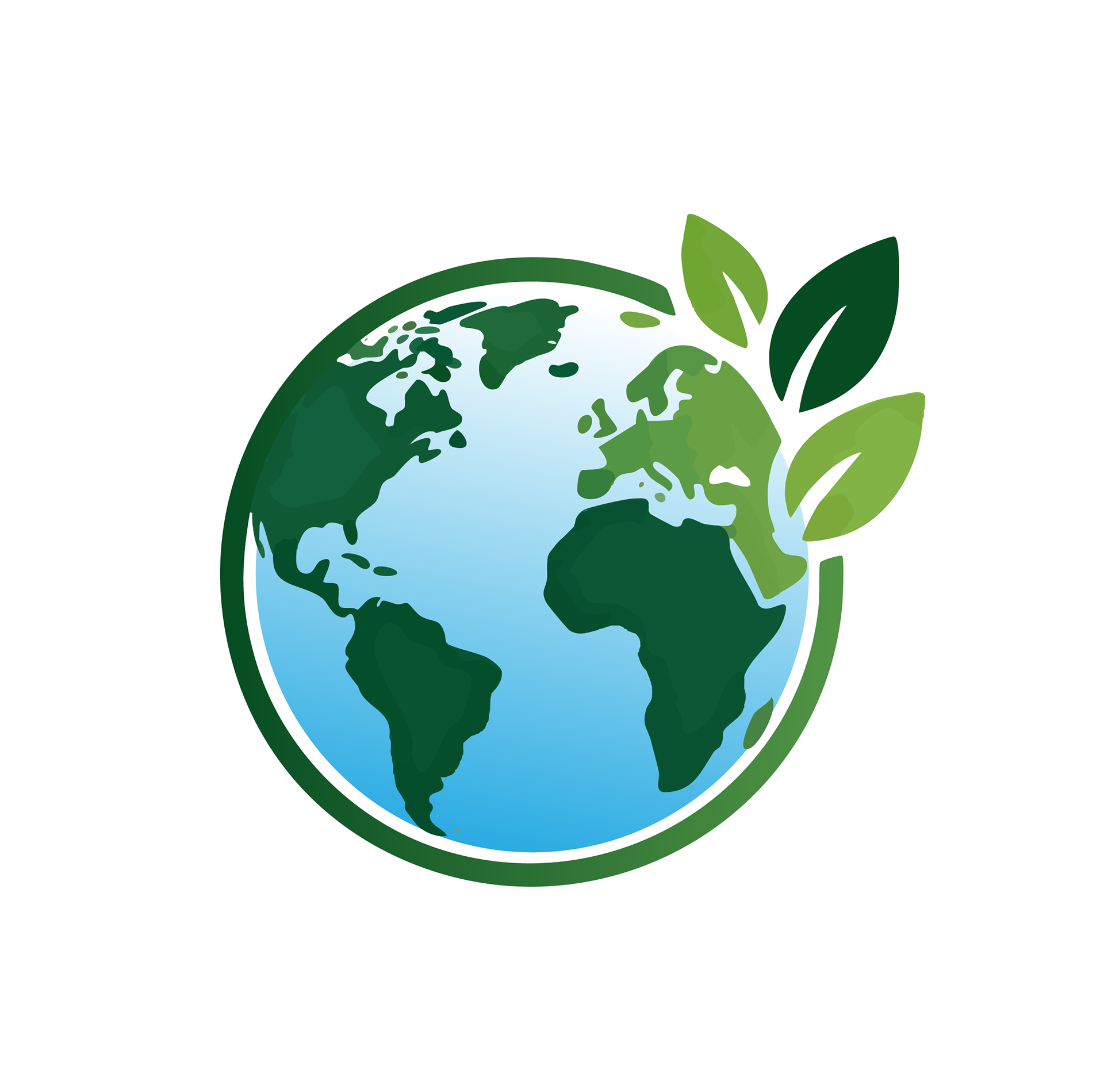 "GMI" Globe Logo Design