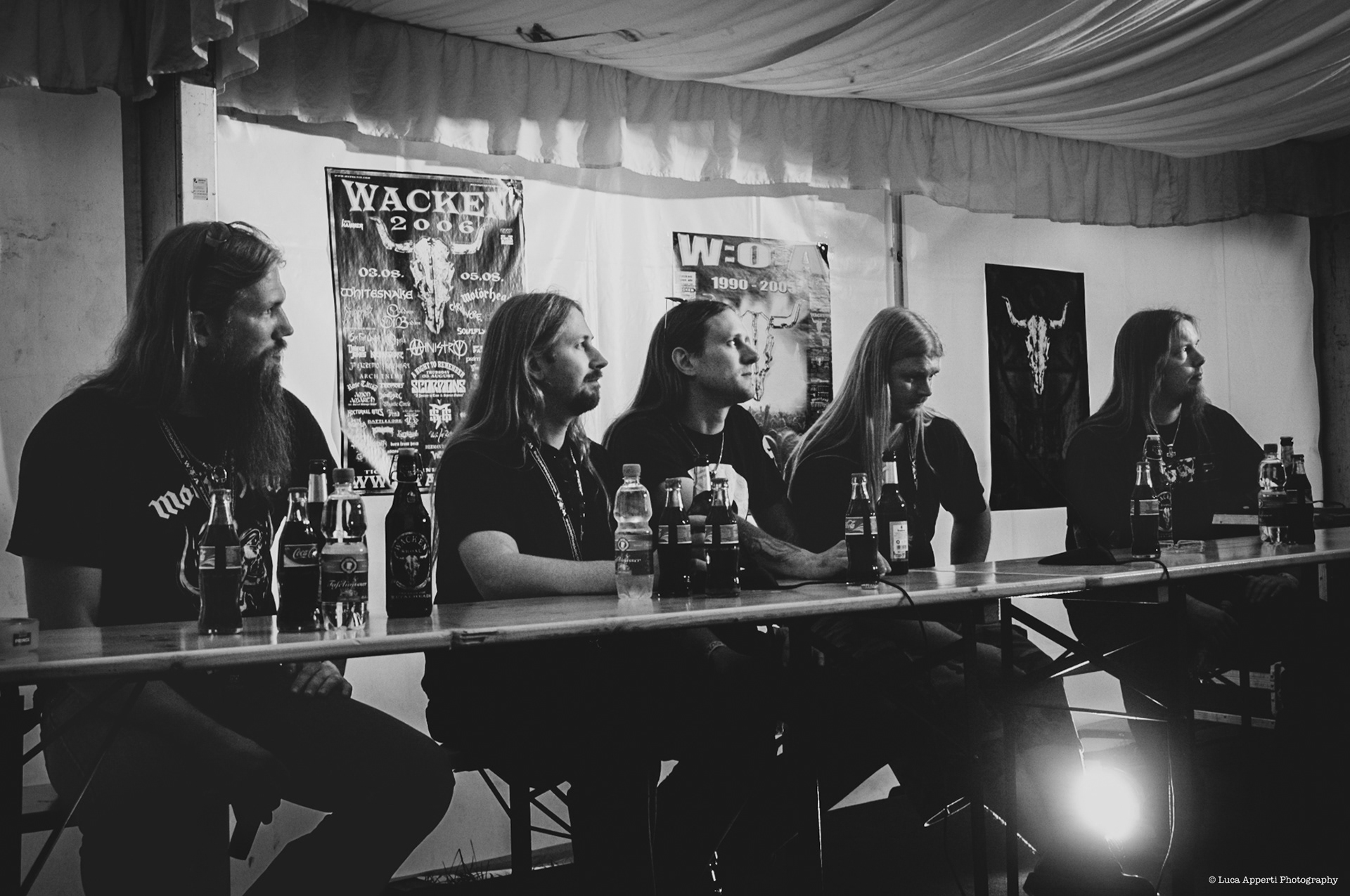 Amon Amarth Press Conference in Wacken 2006