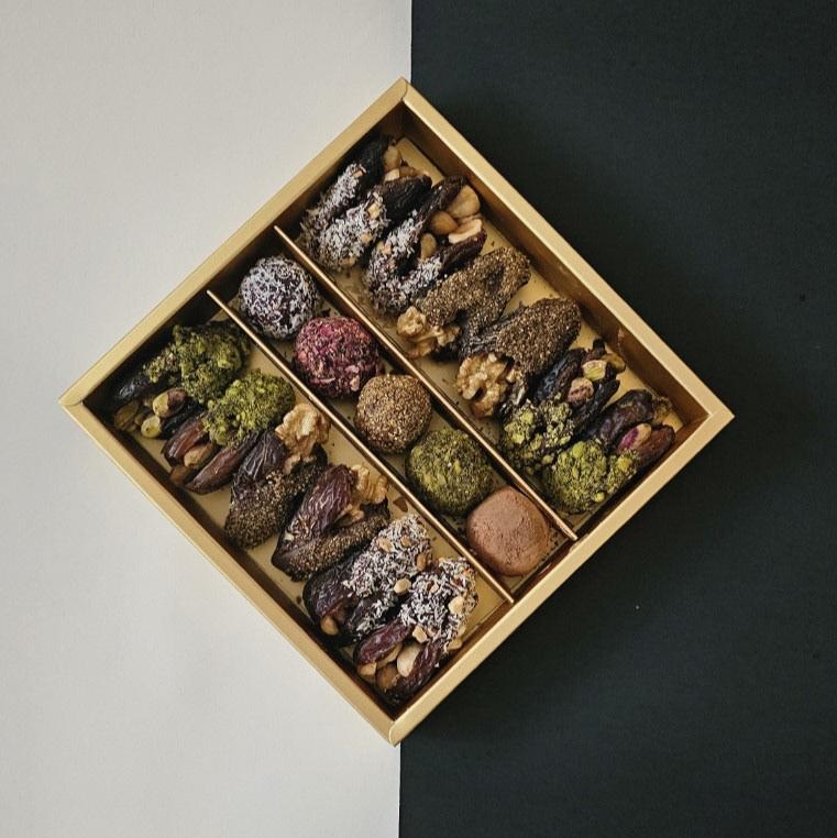 JEWELRY BOX (STUFFED DATE) BY DAHAB DELIGHTS . $30