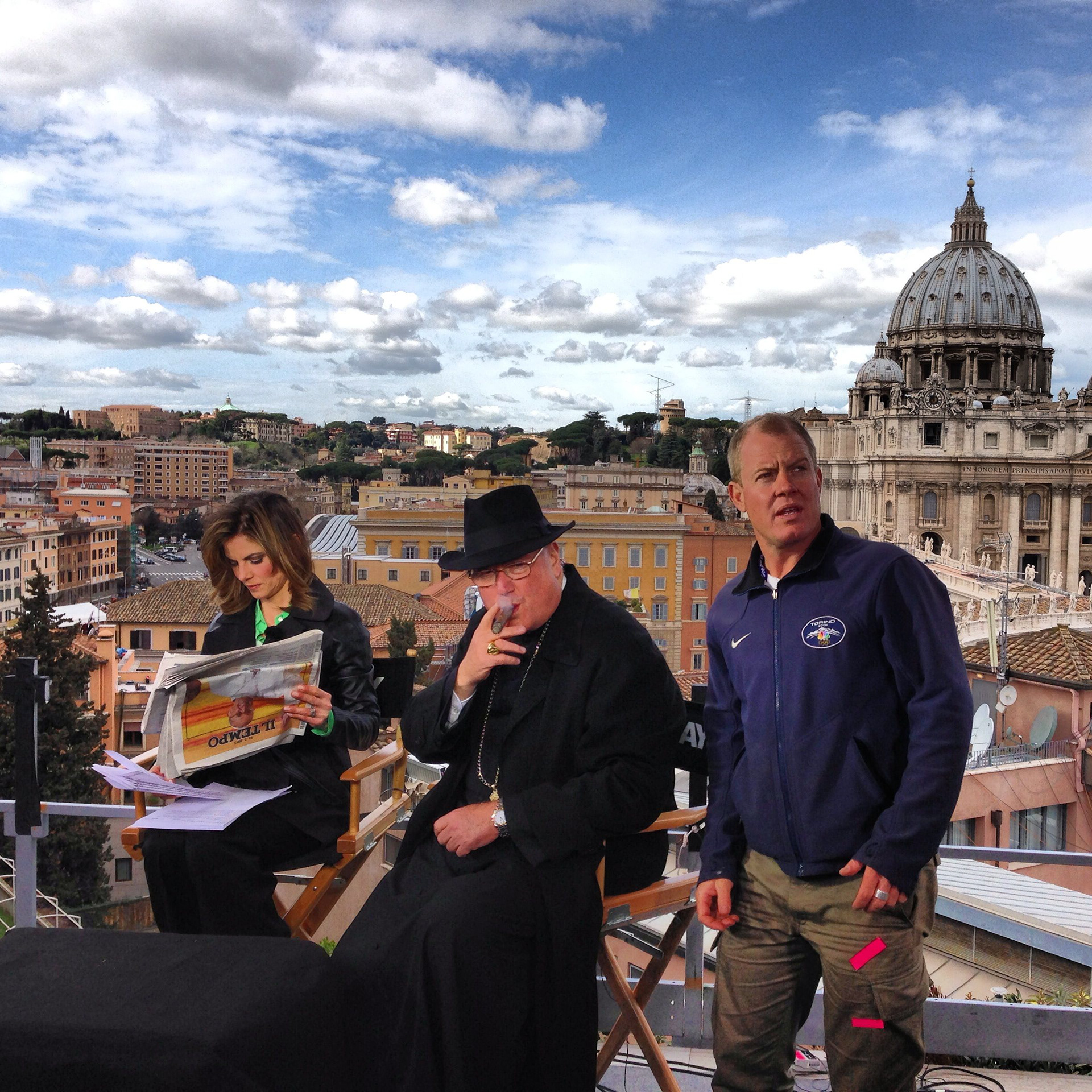 NBC NEWS Papal Abdication coverage, Vatican City