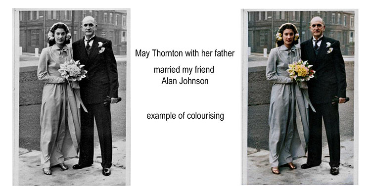 Wedding photo 1950's