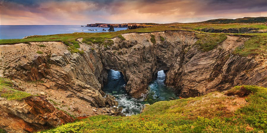 The Dungeon Rocks in Bonavista, NL