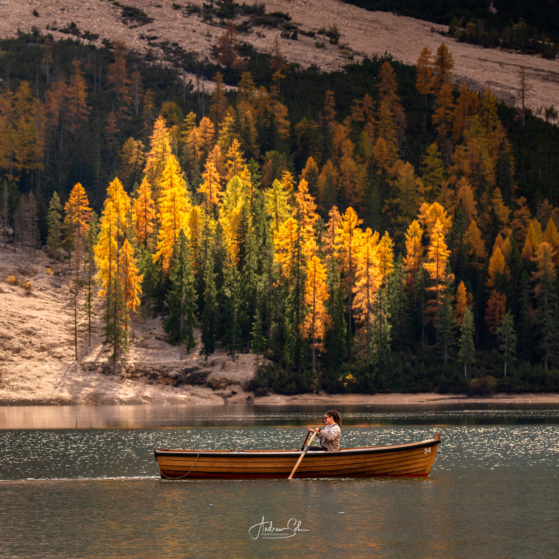 Lago di Dobbiaca beach