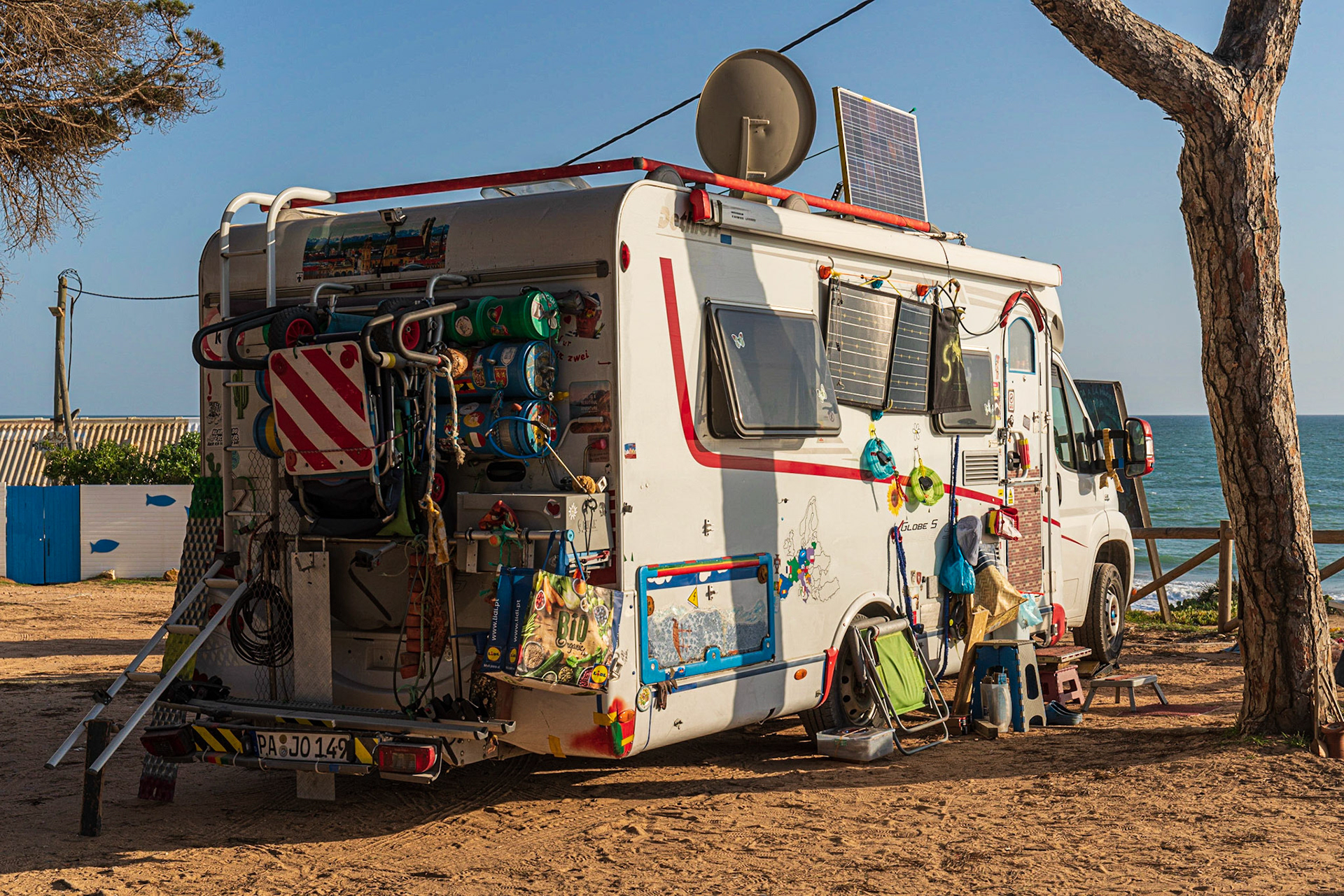 Hippy camper