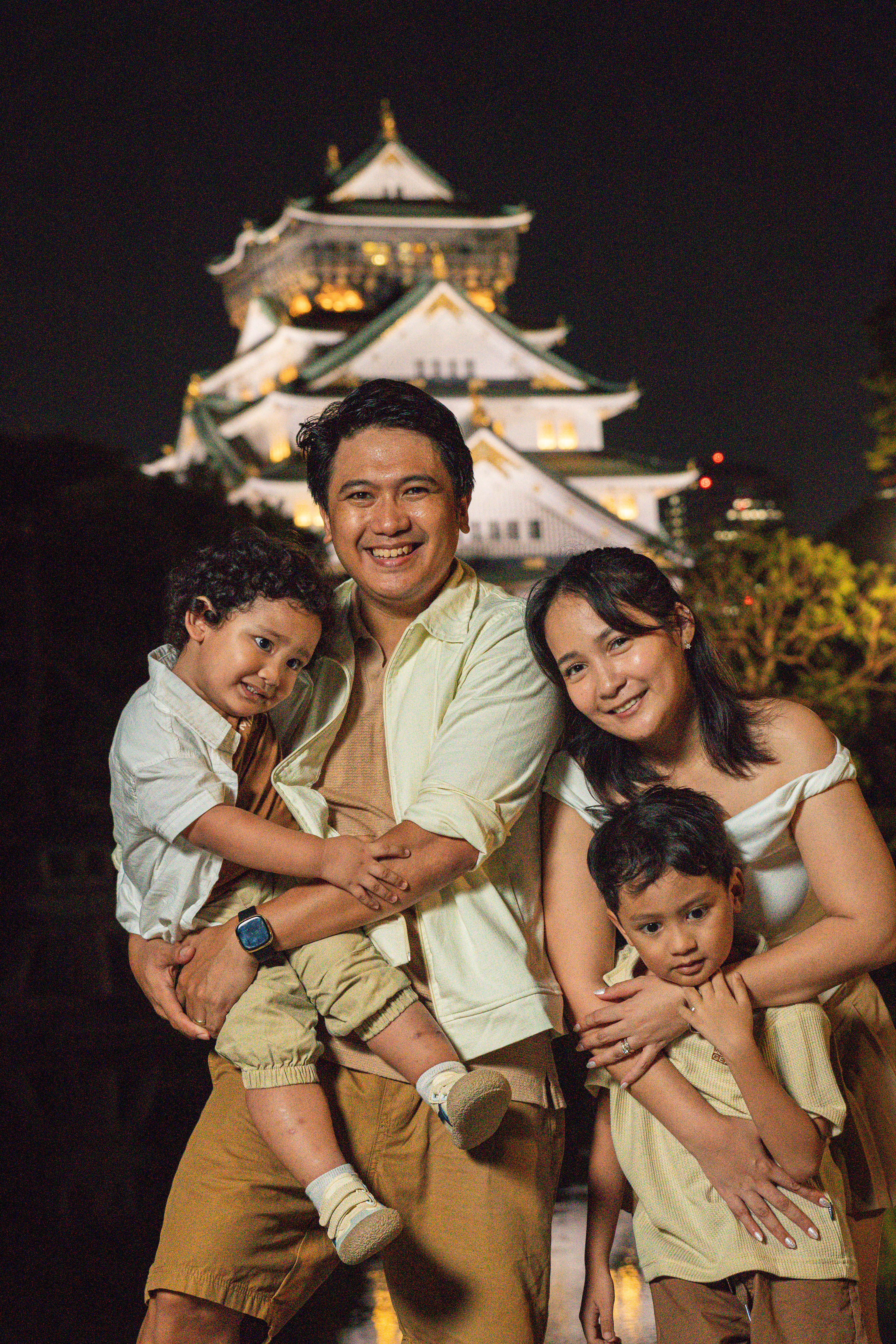 Night shoot at Osaka Castle