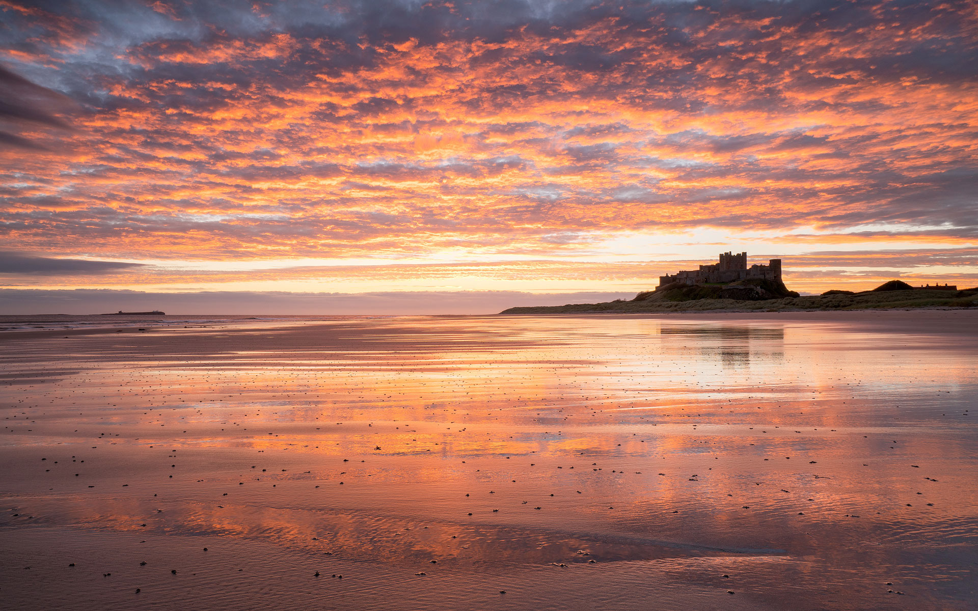 November - Bamburgh Castle