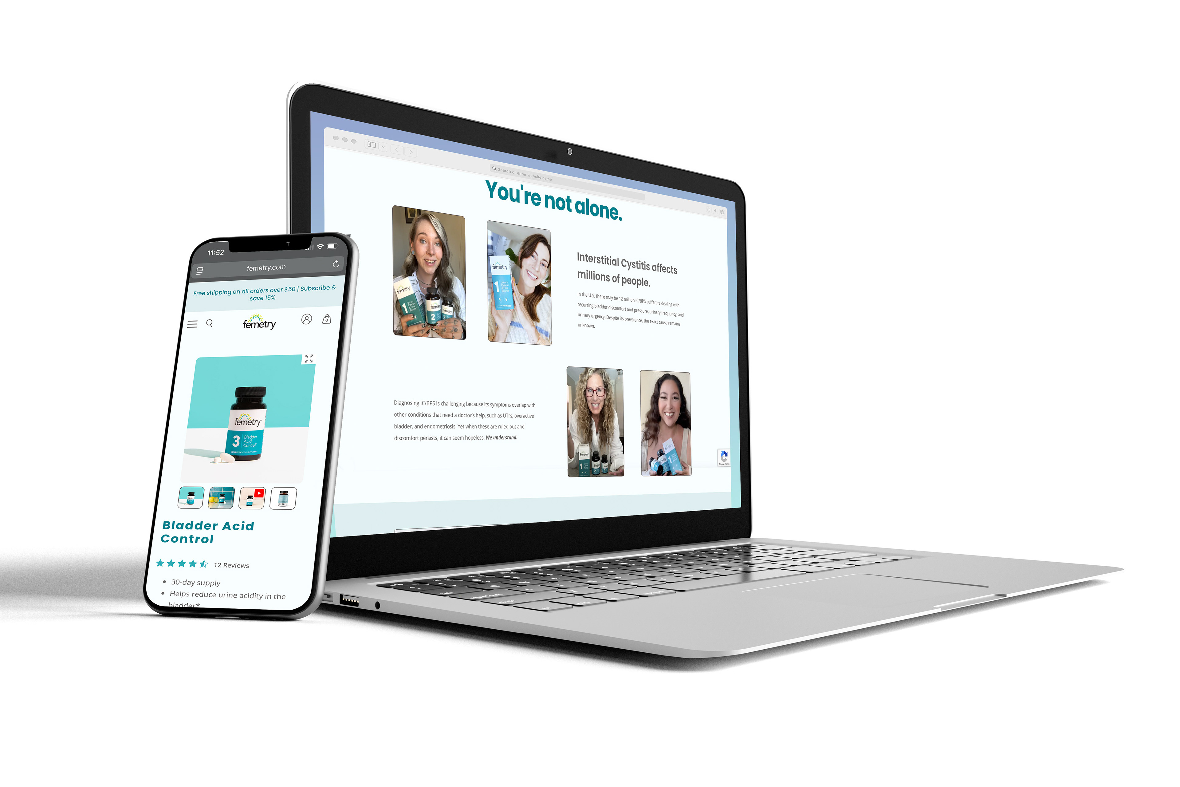 Femetry website launch