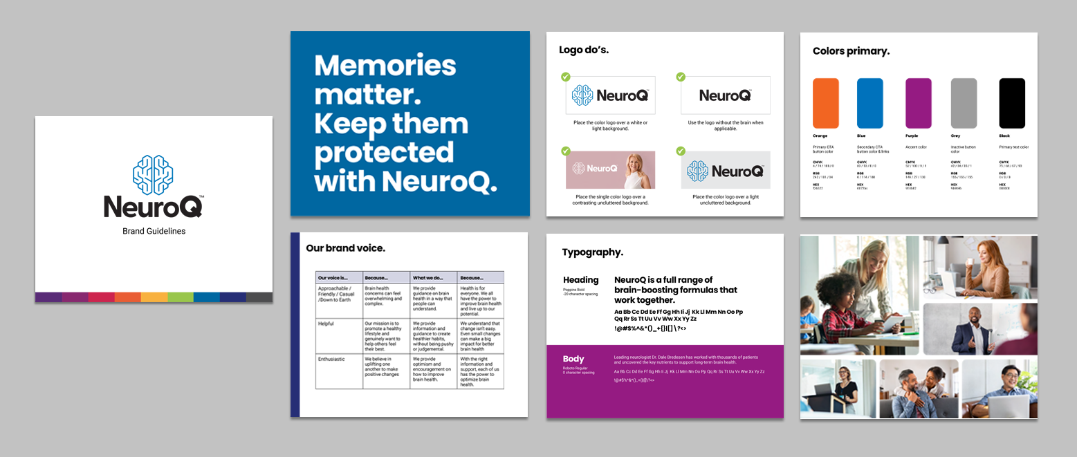 Updated NeuroQ brand guidelines