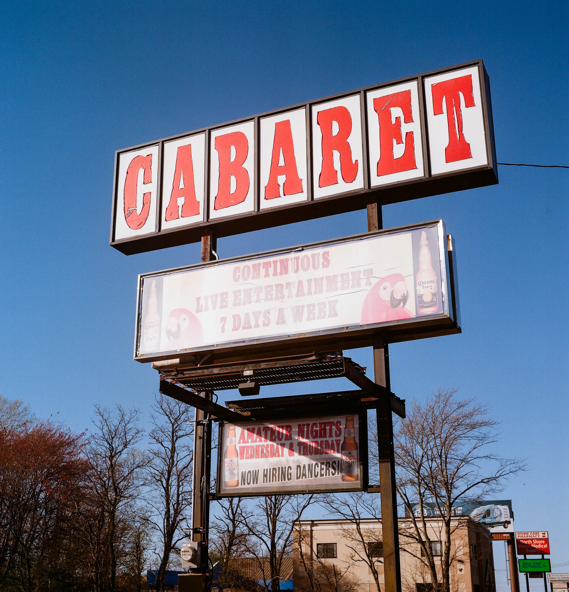 Cabaret sign