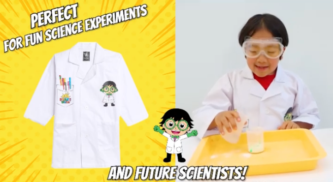 28. Ryan's World Lab Coat